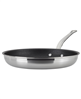 ProBond Clad Titum Stainless Steel Nonstick 12.5" Open Skillet