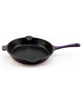 BergHOFF Neo 10" purple cast iron fry pan.