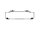 HP B200 PC mounting bracket
