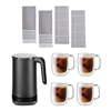 Zwilling Enfinigy 9-pc tea set, black - 20% off.