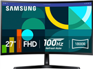 27" S3 (S36GD) LED FHD 100Hz Curved Monitor (HDMI, D-sub) - Black