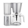 Zwilling Enfinigy 1.5L drip coffee maker in silver, now discounted.
