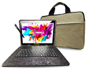 10.1" Octa Core 128GB Storage Android 15 with Unique Oracle Keyboard Case and Tablet Briefcase - Black