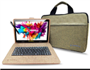 10.1" Octa Core 128GB Storage Android 15 with Unique Oracle Keyboard Case and Tablet Briefcase