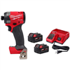 M18 FUEL 18V Lith-Ion Brushless Cordless 1/4 in. Hex Impact Driver w/ (2) Battery & Charger Kit