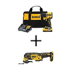 20V Lithium-Ion Cordless Compact 1/2 in. Drill/Driver Kit and Oscillating Tool