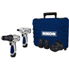 12v Li Drill/Impact Driver Combo Pack with 2 Batteries Kit - 31-122