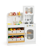 Kids Kitchen Playset with Cuttable Veggies, Cookware, and Utensils