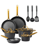 Armor Max Gold 14 Piece Hard Anodized Ultra Release Cookware Set