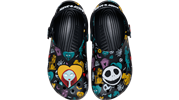 Disney Tim Burton's The Nightmare Before Christmas Jack and Sally Classic Clog