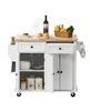Volenca Kitchen Island Cart