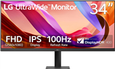 UltraWide 34" IPS FHD 100Hz, 5ms Monitor with VESA DisplayHDR 400