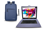10.1" Octa Core 128GB Storage Android 15 with Designer Cloth Keyboard Case and Stylish Backpack and Pen Stylus