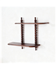 Yigii two-tier wall shelf with Roman columns, now with a discount.