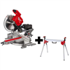 18V Lithium-Ion Brushless Cordless 12 in. Dual Bevel Sliding Compound Miter Saw with Stand (Tool-Only)