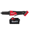 M18 Fuel 18V brushless cordless die grinder with 6.0Ah battery, variable speed.