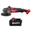 M18 Fuel 18V lithium-ion brushless cordless 7" polisher with 6.0Ah battery.