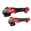M18 FUEL ONE-KEY 18V Lith-Ion Cordless 4-1/2 in. /6 in. Variable Speed Braking Grinder w/Paddle Switch