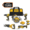 20V Lithium-Ion Cordless 5-Tool Combo Kit