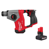 M12 Fuel 12V cordless 5/8" SDS-Plus rotary hammer drill with XC 5.0 Ah battery.