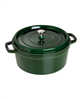 7-qt. Staub cast iron Dutch oven - basil, now at a discount!