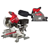 M18 Fuel 18V Lithium-Ion Cordless 6-1/2" Plunge Cut Track Saw with Miter Saw.
