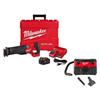 M18 Fuel 18V cordless sawzall kit with 2 gal. wet/dry vac.