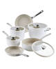 Circulon LaserDefense 10-pc. cookware set (white) - discounted.