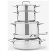 The Cellar 8-Piece Stainless Steel Cookware Set - Silver, now 10% off.
