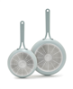 Nova Gallery Ceramic Nonstick 2-Piece Frypan Set - Seaside Blue
