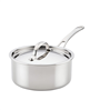 Anolon EverLast 8.5" stainless steel tri-ply saucepan - silver.