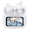 Open-Ear Wireless Clip-On Earbuds with Touch Screen