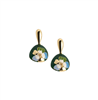 Sohi Women's The Hana Drop Earrings - Green, now at a discount.