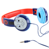 Thomas and Friends Kid-Safe Headphones in Blue and Red
