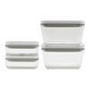 4-piece ZWILLING Fresh & Save glass container set with a discount.