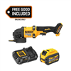 FLEXVOLT 60V MAX Lithium-Ion Cordless Brushless 4.5 in. to 6 in. Small Angle Grinder with 6Ah Battery and Charger