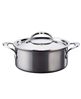 Hestan NanoBond Titanium Stainless Steel 3-Quart Covered Soup Pot