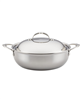 Hestan NanoBond Titanium Stainless Steel 5-Quart Dutch Oven with Dome Lid