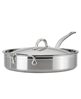 ProBond Clad Stainless Steel 5-Quart Covered Saute with Helper Handle