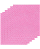 Reusable Eco-Friendly Swedish Dishcloth (6 Pack) - Pink