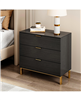 Black Famapy 3-Drawer Dresser - 10% off.