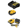 20V max lithium-ion 5.0 Ah battery and charger included.