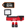 M12 12V cordless flood light & 1.5 Ah lithium-ion battery 2-pack with discount.