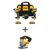 20V max cordless 2-tool kit + jig saw.