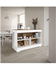 Kitchen Island with Open Storage and Multi-Purpose