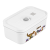 ZWILLING Fresh & Save M, DINOS Vacuum Lunch Box, Plastic, White-grey