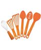 Rachael Ray 6-pc. orange nylon non-stick tool set.