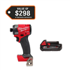 18V Lithium-Ion Brushless Cordless 1/4 in. Hex Impact Driver