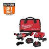M18 FUEL 18-Volt Lithium-Ion Brushless Cordless 4-1/2 in./6 in. Braking Grinder w/Paddle Switch & Two XC 8.0 Ah Battery