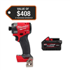 M18 FUEL 18V Lithium-Ion Brushless Cordless 1/4 in. Hex Impact Driver w/ FORGE 8.0 Ah Battery